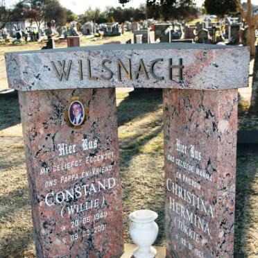 WILSNACH Constand 1949-200? &amp; Chirstina Hermina 1953-