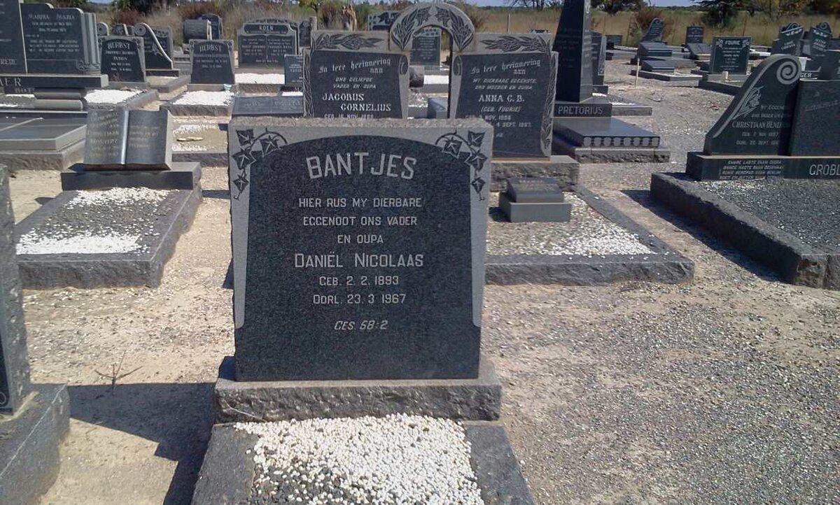 BANTJES Daniël Nicolaas 1893-1967