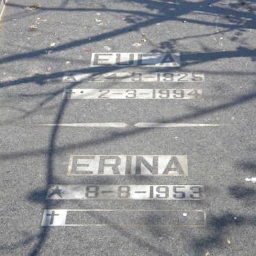BADENHORST Eula 1925-1994 :: ? Erina 1953-