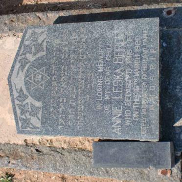 BERGER Annie Leska -1920