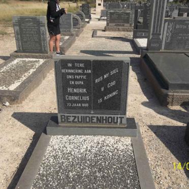 BEZUIDENHOUT Hendrik Cornelius