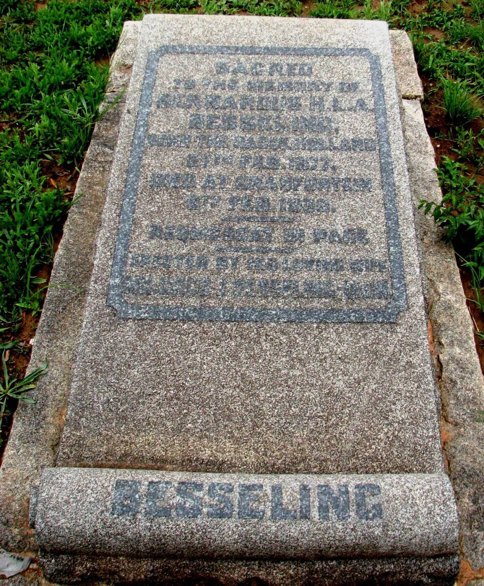 BESSELING Bernardus H.L.A. 18?7-1930