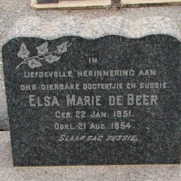 BEER Elsa Marie, de 1951-1954