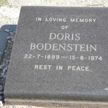 BODENSTEIN Doris 1899-1974