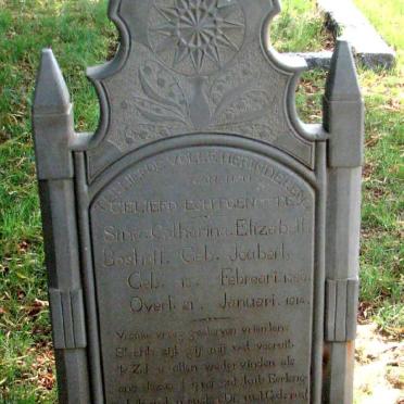 BOSHOFF Sina Catherina Elizabeth nee JOUBERT 1850-1914