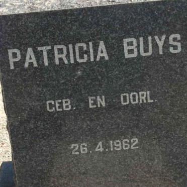 BUYS Patricia 1962-1962