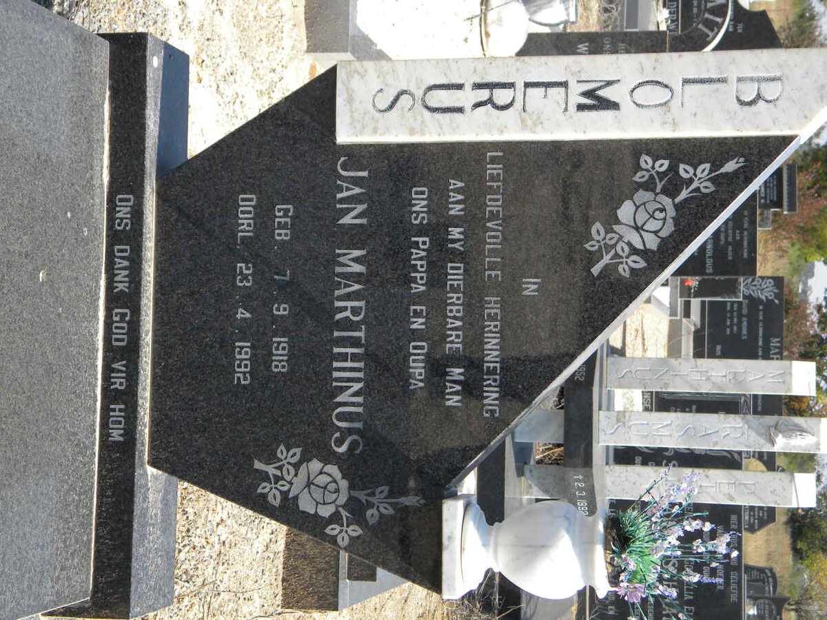 BLOMERUS Jan Marthinus 1918-1992