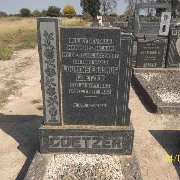 COETZER Lourens Erasmus 1893-1952