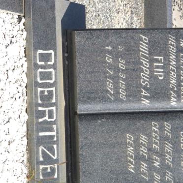 COERTZE Philippus A.N. 1908-1977