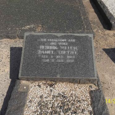 COETZEE Hendrik Willem Daniel 186?-1950