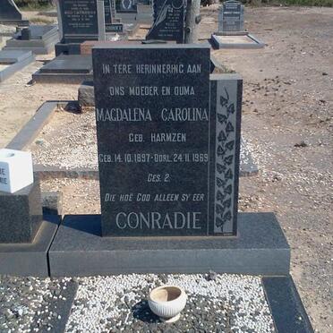 CONRADIE Magdalena Carolina nee HARMZEN 1897-1969