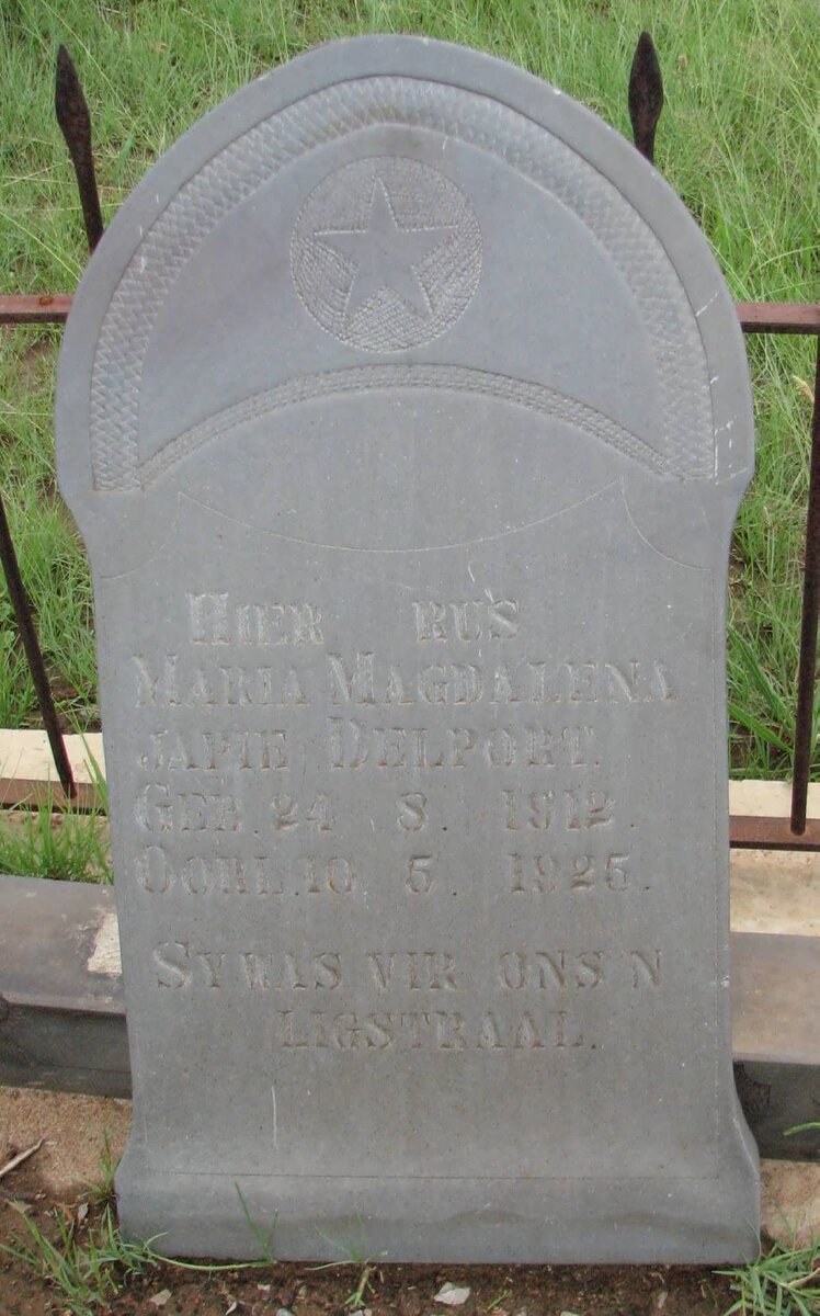 DELPORT Maria Magdalena Jamie 1912-1925