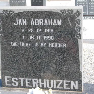 ESTERHUIZEN Jan Abraham 1918-1990