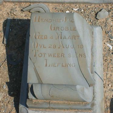 GROBLER Hendrie Jac? -19??