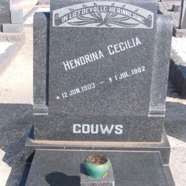 GOUWS Hendrina Cecilia 1903-1982