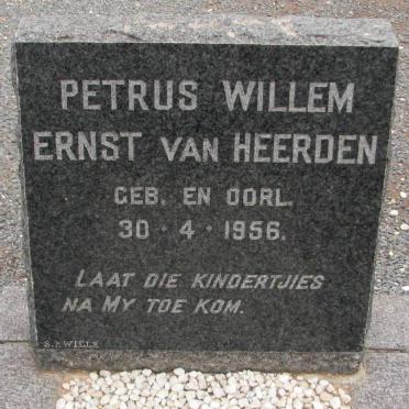HEERDEN Petrus Willem Ernst, van 1956-1956