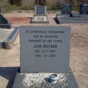 HUYSER Jan 1897-1969