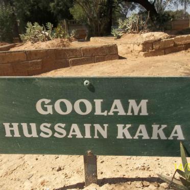 KAKA Goolam Hussein