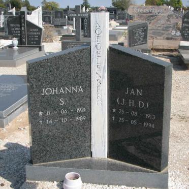 KOEGELENBERG J.H.D. 1913-1994 &amp; Johanna S. 1921-1989