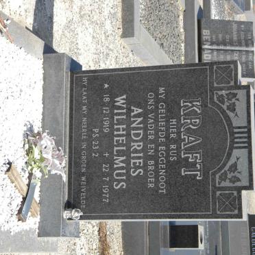 KRAFT Andries Wilhelmus 1919-1977