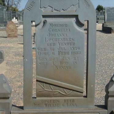 LOCHENBERG Cornelia Johanna nee VENTER 1876-1988