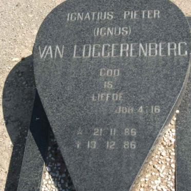 LOGGERENBERG Ignatius Pieter, van 1986-1986