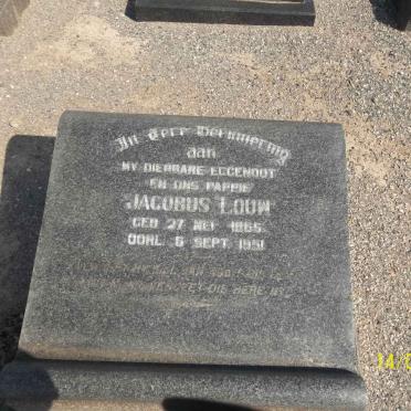 LOUW Jacobus 1865-1951