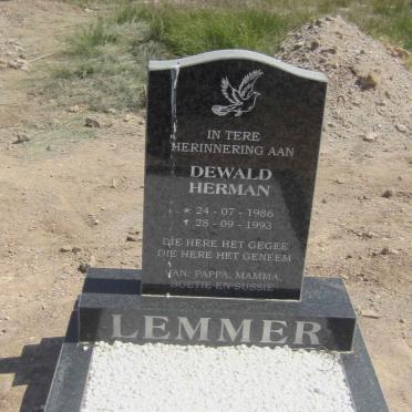 LEMMER Dewald Herman 1986-1993