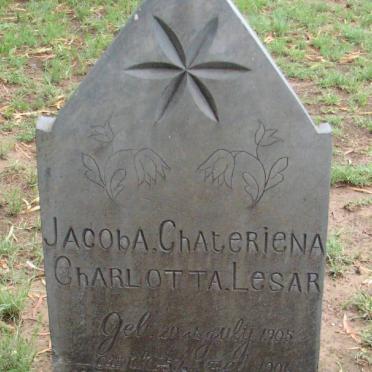 LESAR Jacoba Chateriena Charlotta 1905-1906