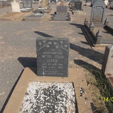 LUDICK Pieter Jozua 1915-1933