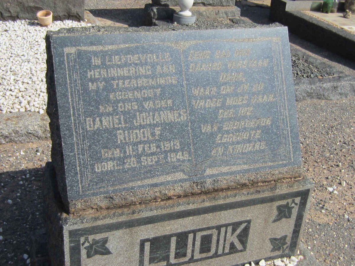 LUDIK Daniel Johannes Rudolf 1913-1946