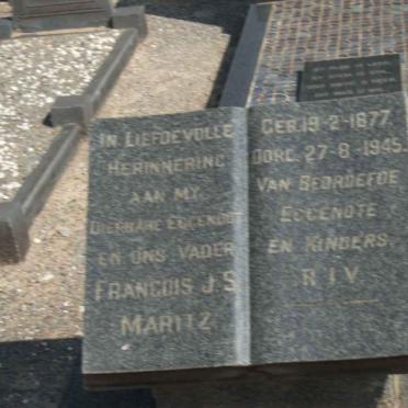 MARITZ Francois J.S. 1877-1945