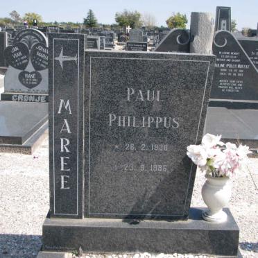 MAREE Paul Philippus 1938-1986