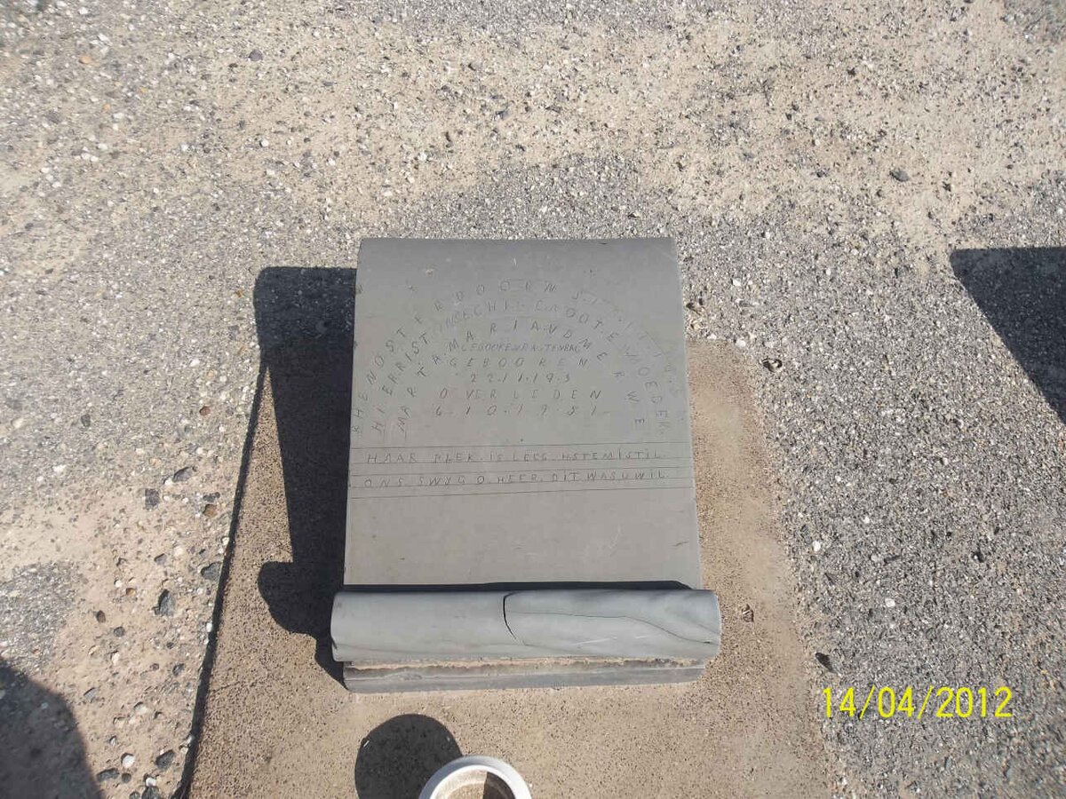 MERWE Marta Maria nee RAUTENBAG, van der 1893-1951