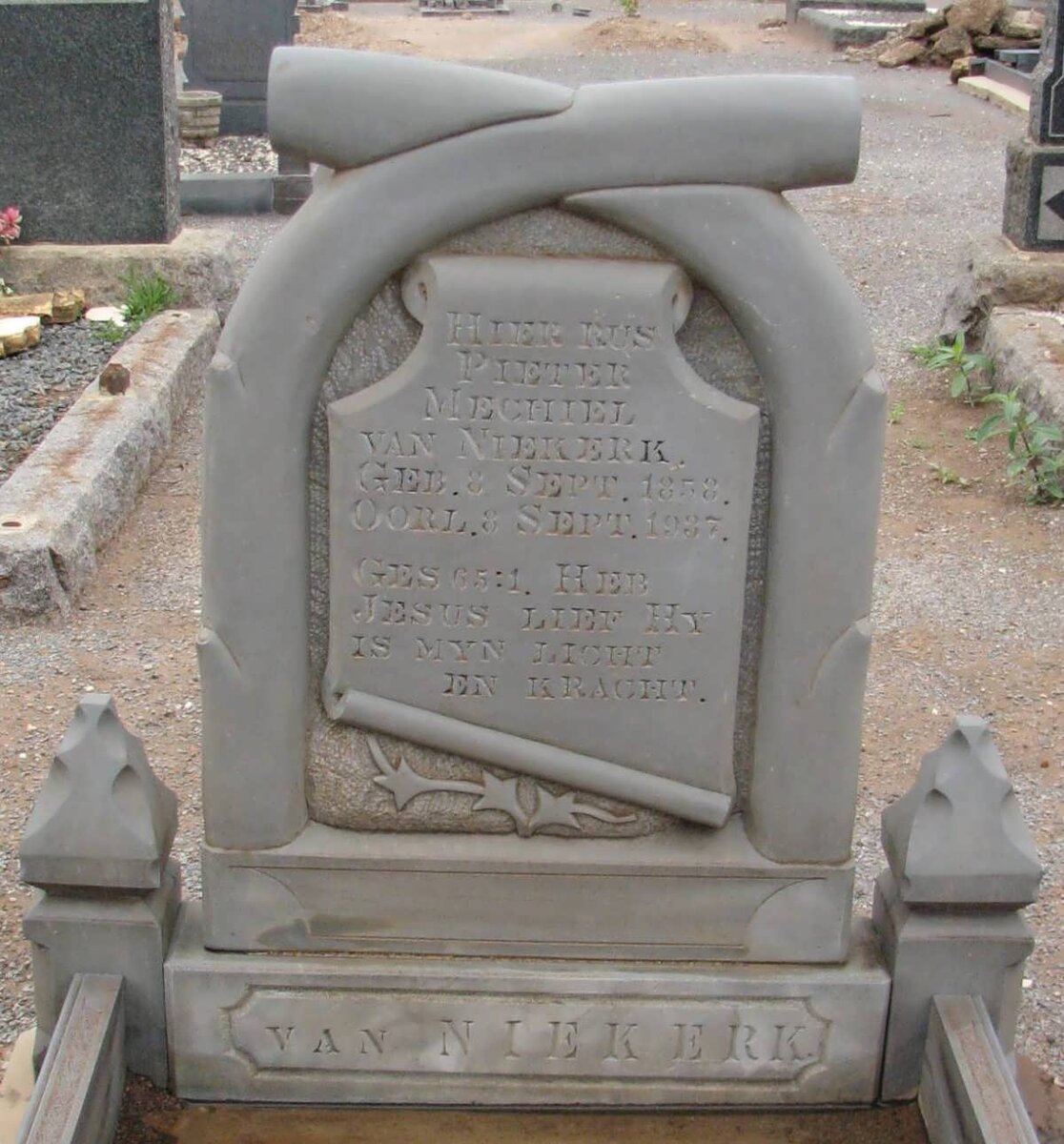 NIEKERK Pieter Mechiel, van 1858-1937