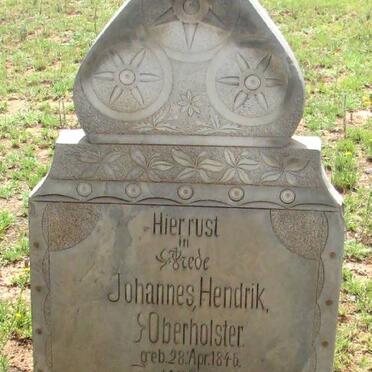 OBERHOLSTER Johannes Hendrik 1846-1902