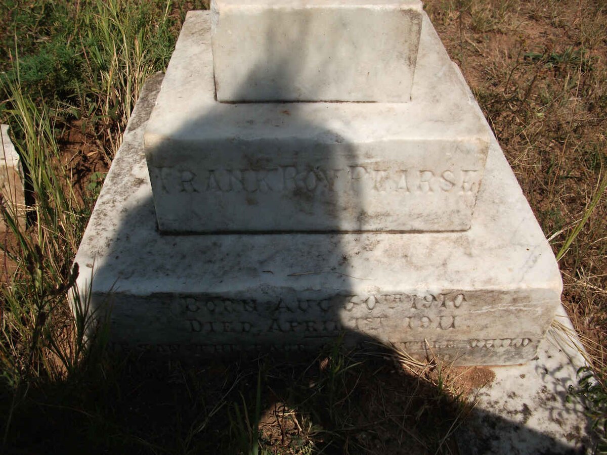 PEARSE Frank Roy 1910-1911