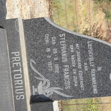 PRETORIUS Stephanus Francois 1902-1973