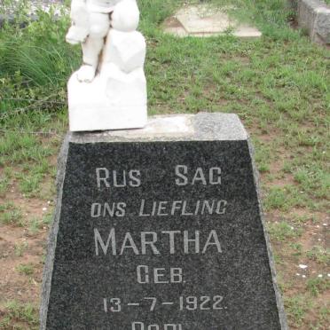 RADEMEYER Martha 1922-1926