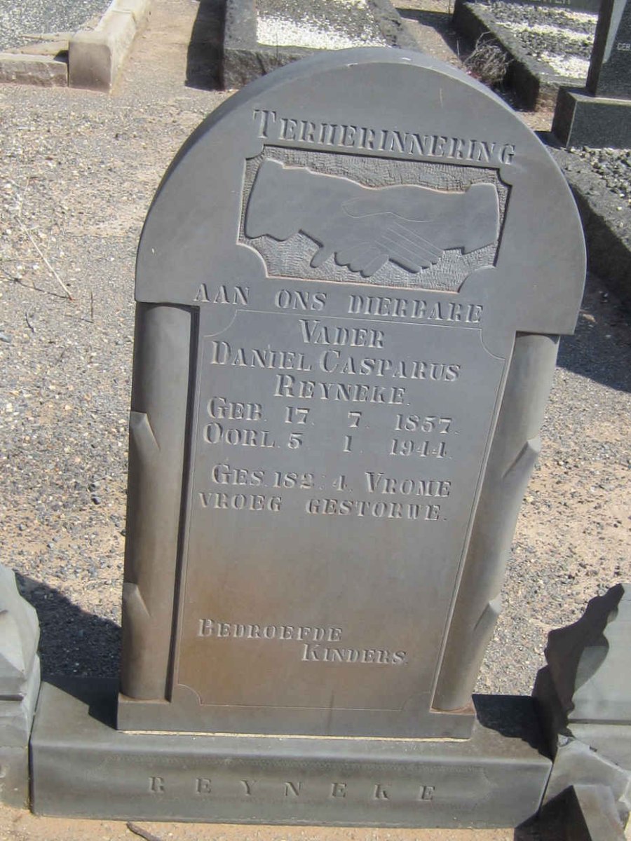 REYNEKE Daniel Casparus 1857-1944