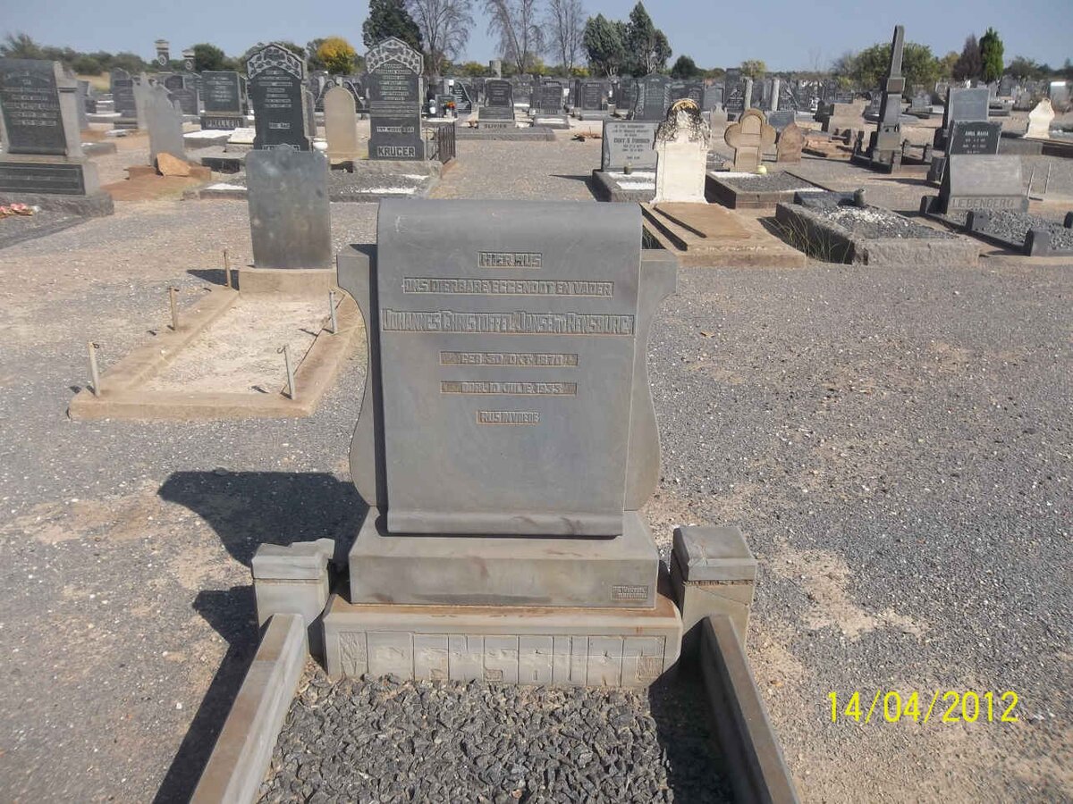 RENSBURG Johannes Christoffel, Jansen van 1870-1933