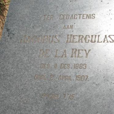 REY Jacobus Herculas, de la 1883-1907
