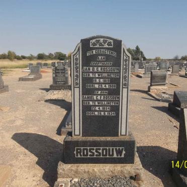 ROSSOUW Jan D.G. 1819-1908 :: ROSSOUW Daniel C.F. 1854-1934