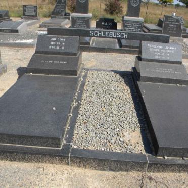 SCHLEBUSCH Jan Louis 1917-1974 &amp; Wilhelmina Johanna PRETORIUS 1920-1996