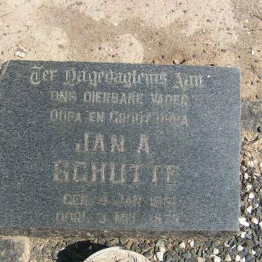 SCHUTTE Jan A.