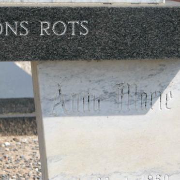 SCHOEMAN Ernst 1958- &amp; Anna Marie 1960-