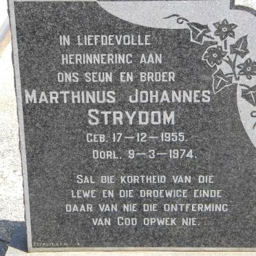 STRYDOM Marthinus Johannes 1955-1974