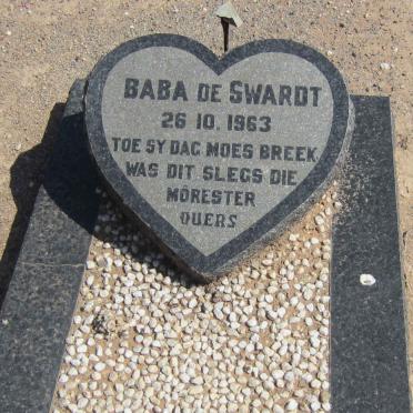 SWARDT Baba, de -1963