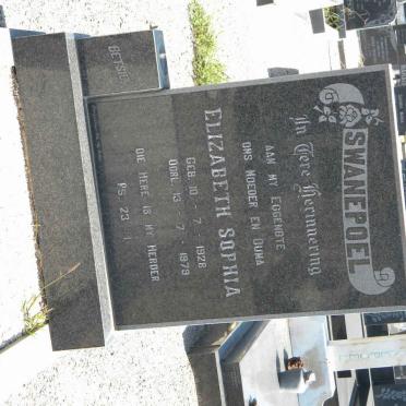 SWANEPOEL Elizabeth Sophia 1928-1979