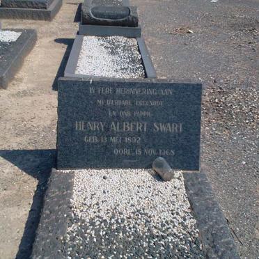 SWART Henry Albert 1892-1968